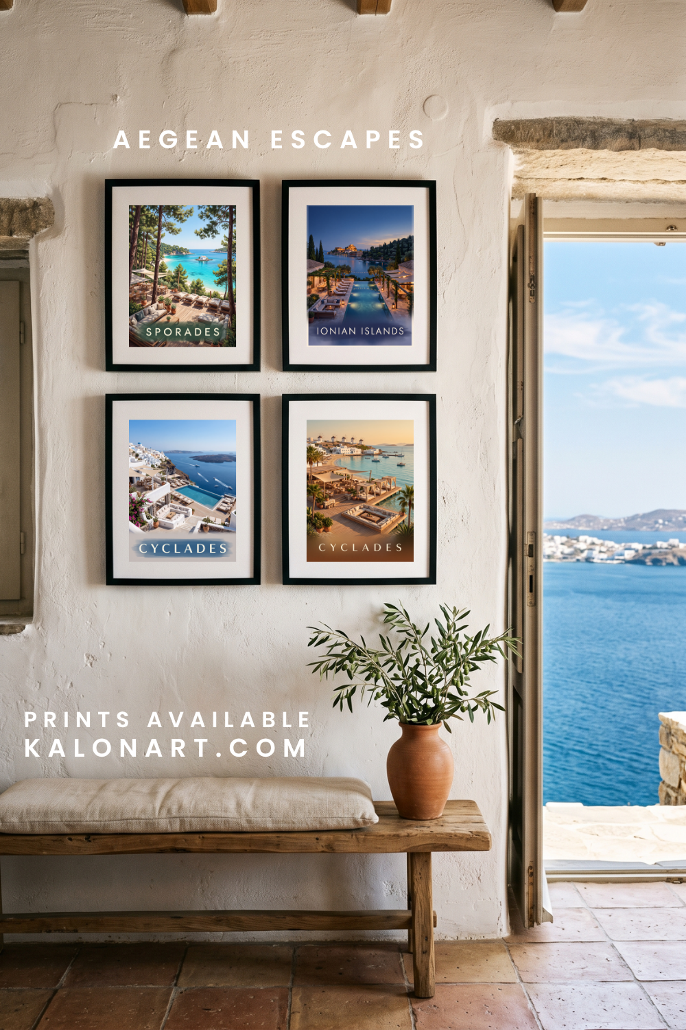 Aegean Escapes: Cycladic Blue