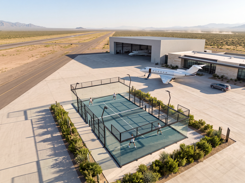 World Padel Series: Private Arrival - Leinwand