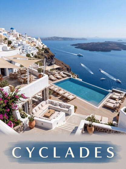 Aegean Escapes: Cycladic Blue